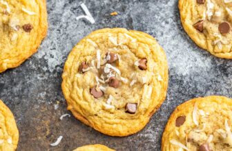 Coconut Chocolate Chip Cookies – The Keep At House Chef